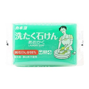 カネヨ石鹸 洗たく石けんあおかく 150g