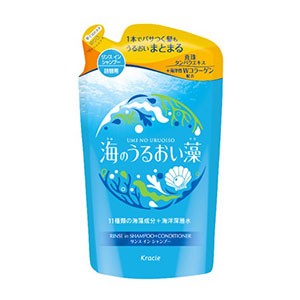 クラシエ　海のうるおい藻 うるおいケアリンスインシャンプーつめかえ３８０ｍｌ