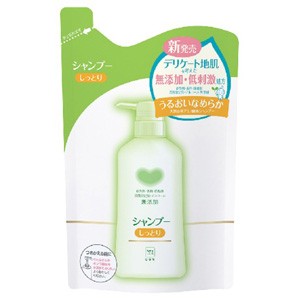 牛乳石鹸　カウブランド無添加シャンプー　しっとり　詰替用３８０ml