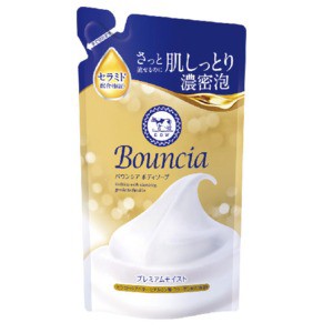 牛乳石鹸　バウンシア ボディソープ プレミアムモイストつめかえ３４０ｍｌ