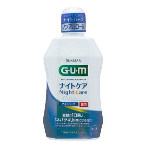 サンスター　ガム　ナイトケアリンス　ナイトハーブタイプ　４５０ＭＬ