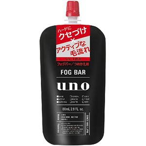 ファイントゥデイ　ウーノ(uno)　フォグバー　がっちりアクティブ　つめかえ用80ｍｌ