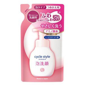 第一石鹸　サイクルスタイル 泡洗顔フォーム つめかえ　220ml