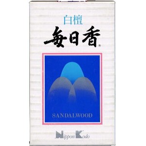 日本香堂　白檀毎日香 徳用バラ詰160g