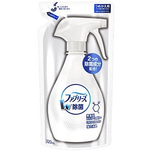 Ｐ＆Ｇ　ファブリーズＷ除菌　無香料　アルコール成分入り　つめかえ320ｍｌ