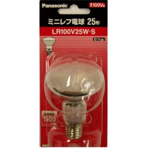 パナソニック ミニレフ電球 25形 LR100V25WS