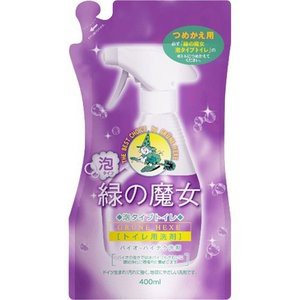 ミマスクリーンケア　緑の魔女 泡スプレー トイレ用　つめかえ用400ml