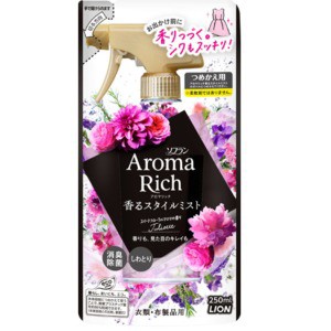 ライオン ソフラン アロマリッチ 香りのミスト ジュリエットの香り つめかえ用 250ml