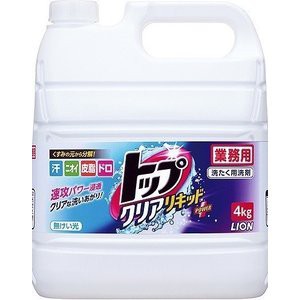 ライオン　トップ クリアリキッド ４ｋｇ