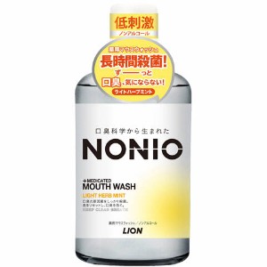 ライオン　ノニオ マウスウォッシュ ノンアルコール ライトハーブミント ６００mｌ