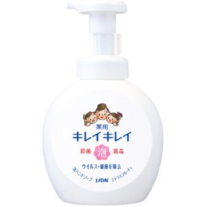 ライオン　キレイキレイ 薬用泡ハンドソープ シトラスフルーティの香り 本体 大型５００mｌ