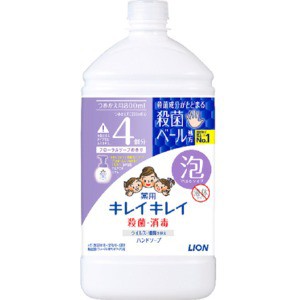 ライオン　キレイ薬用泡ハンドソープフローラルソープの香りつめかえ８００ｍｌ