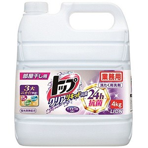 ライオン　トップ クリアリキッド抗菌　４ＫＧ　業務用