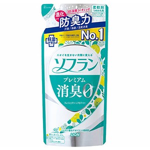 ライオン   ソフラン  プレミアム消臭　グリーンつめかえ４２０ｍｌ