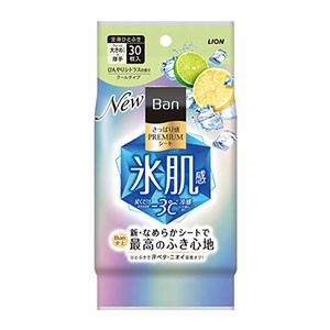 ライオン　バンＢａｎ プレミアムシート　クール　ひんやりシトラス３０枚