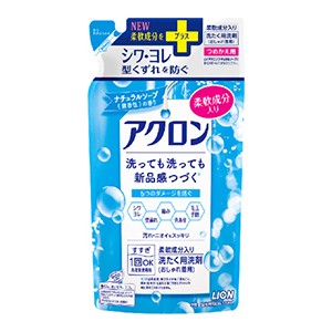 ライオン　アクロン　ナチュラルソープつめかえ３８０ｍｌ