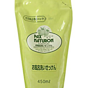 太陽油脂 パックスナチュロン お風呂洗い石けん 詰替用 450ml