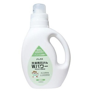 太陽油脂 パックスナチュロン 洗濯用石けん Wパワー本体１．２Ｌ