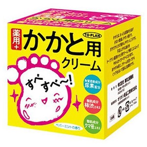 東京企画　トプラン  薬用かかと用クリーム 110gペパーミントの香り