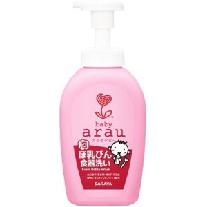 サラヤ　アラウ　ベビー　泡ほ乳ビン食器洗い　５００ml