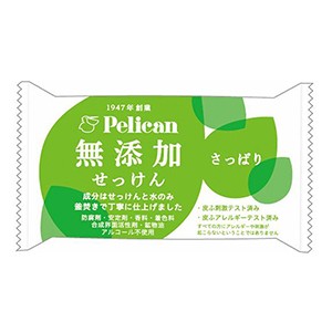 ペリカン石鹸　無添加せっけん　さっぱり１００ｇ