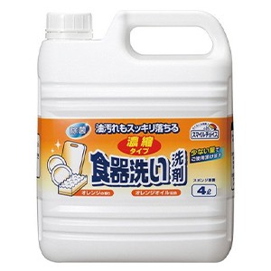 ミツエイ　スマイルチョイス濃縮タイプ食器洗い洗剤 業務用４Ｌ　