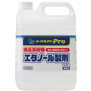 ミツエイ　ハーバルスリーＰｒｏ　食品添加物エタノール製剤業務用４．８Ｌ　