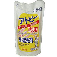 コーセー エルミー アトピー衣類洗剤 つめかえ用 800ml