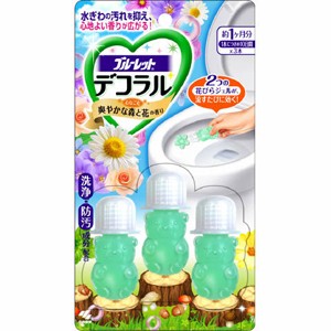 小林製薬　ブルーレット デコラル 爽やかな森と花の香り 7.5ｇ×3本