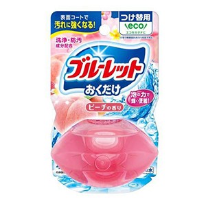 小林製薬　液体ブルーレットおくだけ　つけ替え用ピーチの香り７０ｍｌ