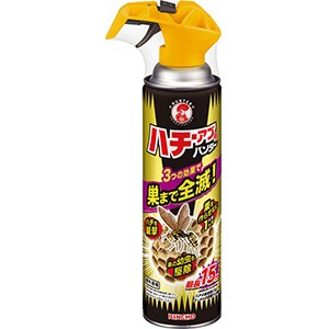 大日本除虫菊　巣まで全滅　ハチアブ用ハンター　５１０ｍｌ