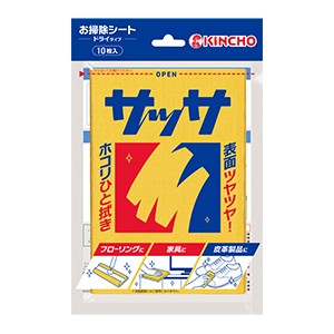 大日本除虫菊　サッサＶ１０枚　お掃除シート