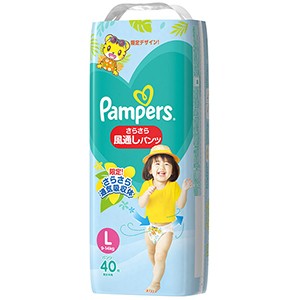 Ｐ＆Ｇ　パンパース　さらさらケア 風通しパンツスーパージャンボ Ｌ４０枚