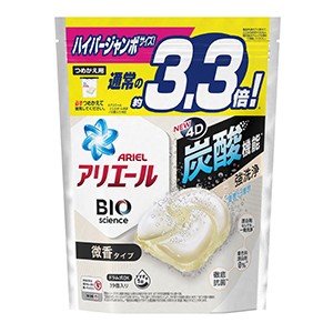 Ｐ＆Ｇ　アリエールジェルボール４Ｄ　微香つめかえハイパージャンボ３９個入