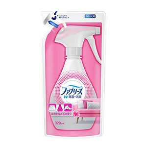 Ｐ＆Ｇ　ファブリーズＷ除菌　ほのかなお花の香り　つめかえ３２０ｍｌ