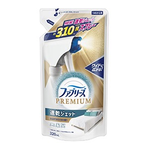 Ｐ＆Ｇ　ファブリーズ速乾ジェット　ふんわりおひさまの香り　つめかえ３２０ｍｌ