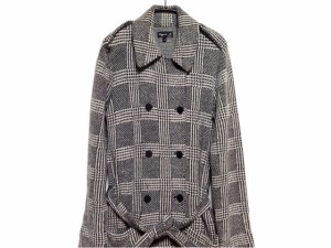 限定特価】 クロエ Chloe 白黒チェックのショートコート - ピーコート ...