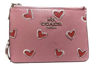 Coach パス ケース ピンクの通販 Au Pay マーケット