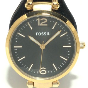 FOSSIL - フォッシル QZ ES2944 シルバー×ホワイトシェル デイデイト ...