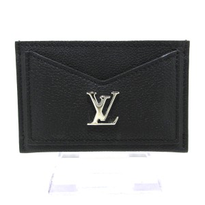 ルイヴィトン LOUIS VUITTON カードケース ロックミー レディース 美品 ポルトカルトロックミー M68556 ノワール【中古】20240503