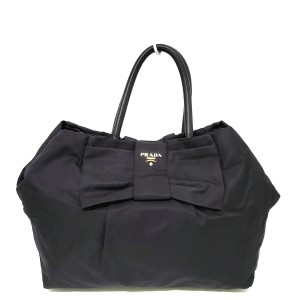 プラダ☆リボン付きナイロンバック PRADA gzerosolucoes.com.br