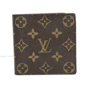 ルイヴィトン LOUIS VUITTON 2つ折り財布 モノグラム レディース ポルト ビエ・カルト クレディ モネ M61665【中古】20240525