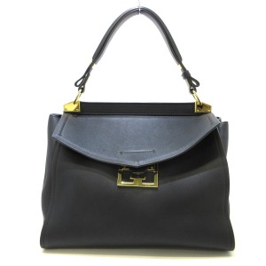 ジバンシー GIVENCHY ハンドバッグ レディース ミスティックミディアムバッグ BB50A2B0LG 001 黒 カーフスキン【中古】20240410