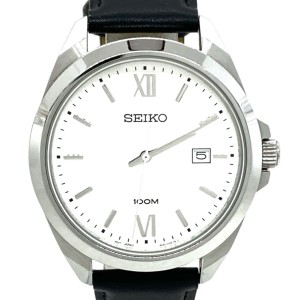 セイコー SEIKO 腕時計 - SUR283P1/6N42-00H0 メンズ 白【中古】20240410