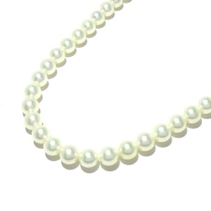 ミキモト mikimoto ネックレス レディース 美品 - シルバー×パール 白 総パール【中古】20240424