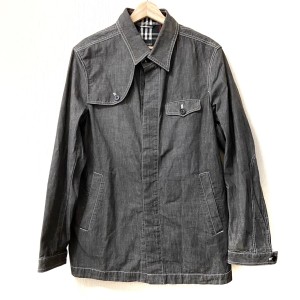 バーバリーブラックレーベル Burberry Black Label ブルゾン サイズL メンズ - グレー【中古】20240517