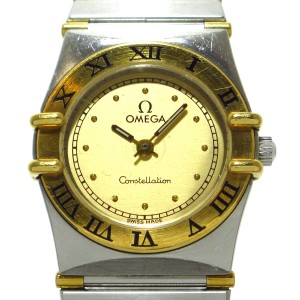 オメガ OMEGA 腕時計 コンステレーション 6104/465.6 レディース SS ゴールド【中古】20240609