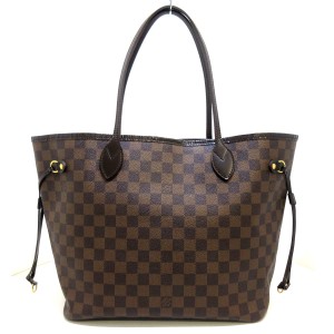 ルイヴィトン LOUIS VUITTON トートバッグ ダミエ レディース ネヴァーフルMM N51105 エベヌ ダミエ・キャンバス【中古】20240501