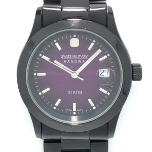スイスミリタリー SWISS MILITARY 腕時計 02019M ボーイズ HANOWA パープル【中古】20240416