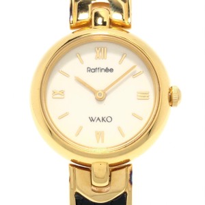 ワコー WAKO 腕時計 Raffinee レディース 白【中古】20240425